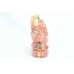Handmade pink rose quartz Stone God Ganesha Idol statue figure 332 Gr (m)